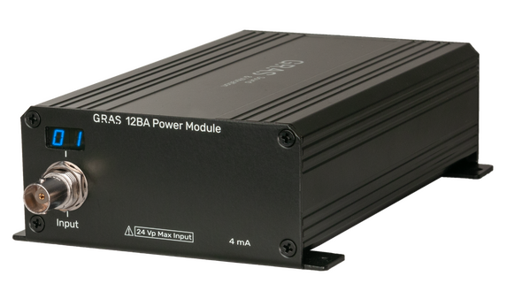 12BA – 1-Kanal Mikrofon-Versorgungsmodul, CCP/IEPE, mit TEDS