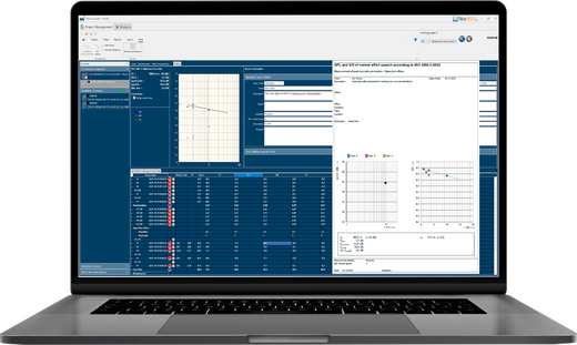 Nor850-RA – Software Modul Raumakustik