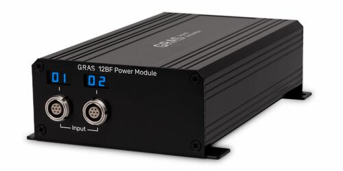 12BF – 2-Kanal Mikrofon-Versorgungsmodul, LEMO, mit TEDS