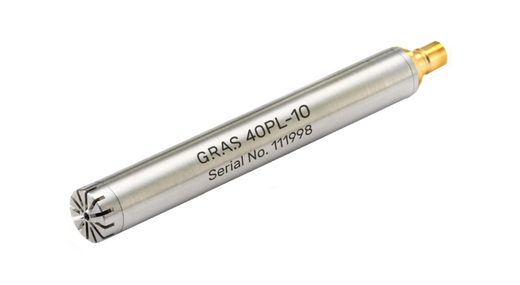 40PL-10 – Array-Mikrofonset (Freifeld), CCP/IEPE, geringe Empfindlichkeit