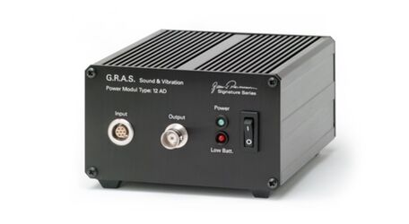 12AD – 1-Kanal Mikrofon-Versorgungsmodul, LEMO