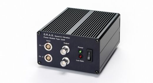 12AR – 2-Kanal Mikrofon-Versorgungsmodul, LEMO