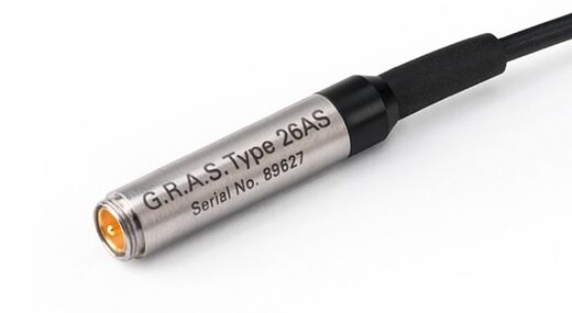 26AS – 1/4" Vorverstärker, kurz, mit 3m Kabel auf LEMO