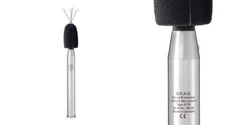 41CN – Außenmikrofon Mikrofon für Umweltlärm, Schalleinfallswinkel 90º, mit Aktuatorkalibrierung