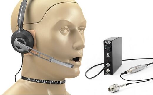 45BC-12 – KEMAR Head & Torso mit Mundsimulator für Low Noise-Headsettest (2-Kanal, LEMO)