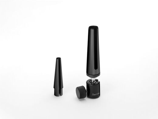 AL0003 – 1/4" & 1/2" justierbarer Stativadapter für Mikrofone, Kunststoff