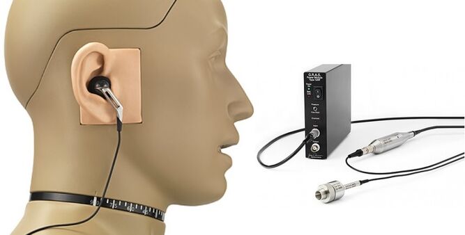 45BB-11 – KEMAR Head & Torso für Ohrhörer-/Kopfhörertest (1-Kanal, LEMO, Low-Noise)