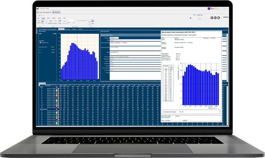 Nor850-SP – Software Modul Schallleistung