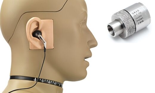 45BB-15 – KEMAR Head & Torso für Ohrhörer-/Kopfhörertest (2-Kanal, Hi-Res, LEMO) & anthropometrischen Ohr