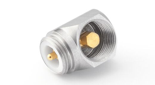 RA0006 – Rechtwinkliger (90º) Adapter für 1/4”-Mikrofon und 1/4”-Vorverstärker