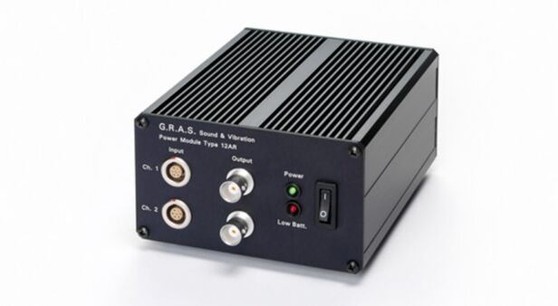 12AR – 2-Kanal Mikrofon-Versorgungsmodul, LEMO