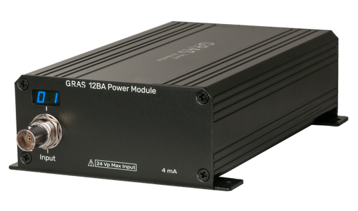 12BA – 1-Kanal Mikrofon-Versorgungsmodul, CCP/IEPE, mit TEDS
