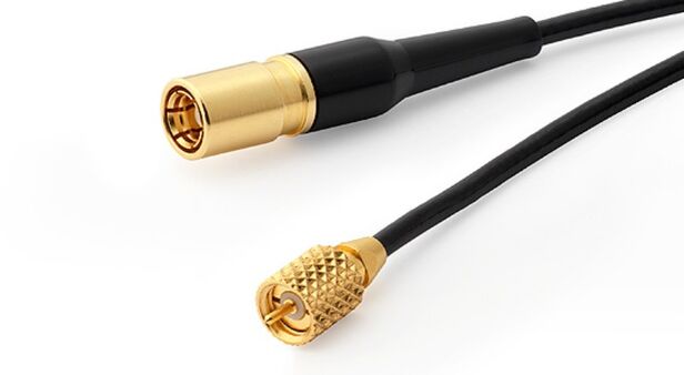 AA0049 – Mikrofonkabel (CCP), Microdot - SMB, 10 m, hohe Temperaturen