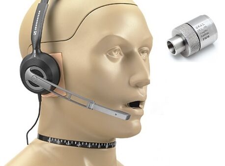 45BC-9 – KEMAR Head & Torso mit Mundsimulator für Headsettest (2-Kanal, LEMO) & anthropometrischen Ohren