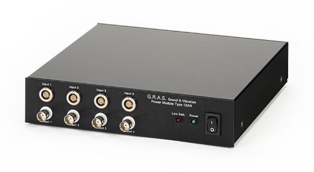 12AN – 4-Kanal Mikrofon-Versorgungsmodul, LEMO