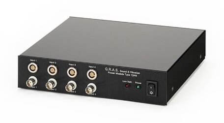 12AN – 4-Kanal Mikrofon-Versorgungsmodul, LEMO