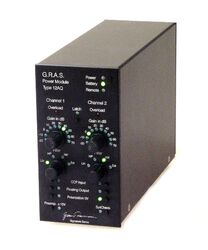 12AQ – 2-Kanal Mikrofon-Versorgungsmodul, LEMO, mit Verstärkung und PC-Interface