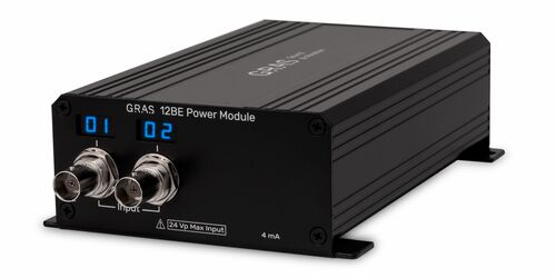 12BE – 2-Kanal Mikrofon-Versorgungsmodul, CCP/IEPE, mit TEDS