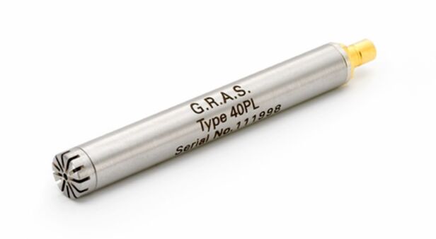 40PL-10 – Array-Mikrofonset (Freifeld), CCP/IEPE, geringe Empfindlichkeit