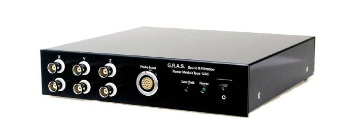 12AC – 6-Kanal Versorgungsmodul für Vektor-Intensitätssonden